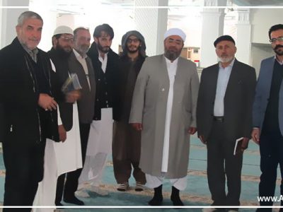حضور مدیران آگاپه در مسجد جامع مکی زاهدان